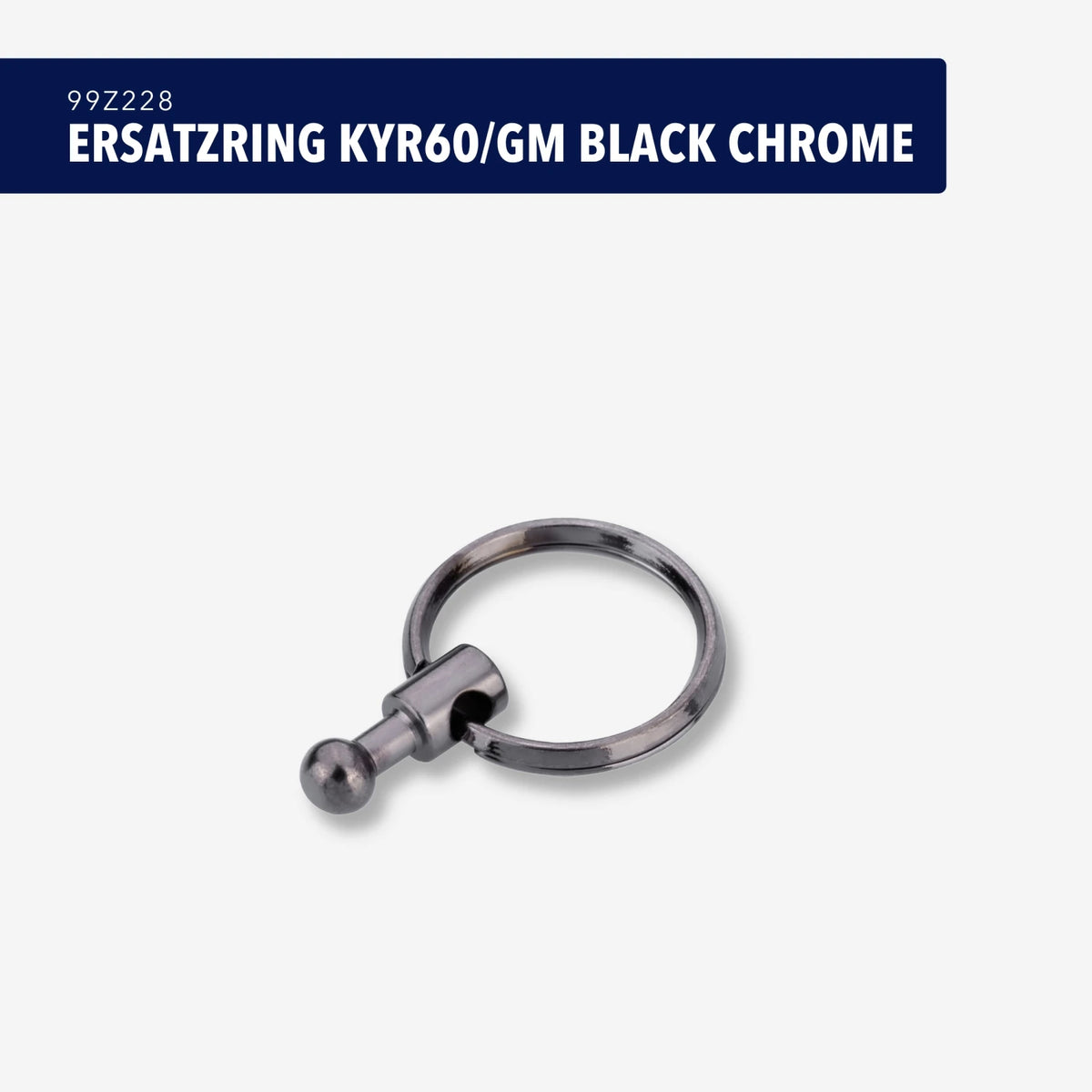 ERSATZRING KYR60/GM BLACK CHROME