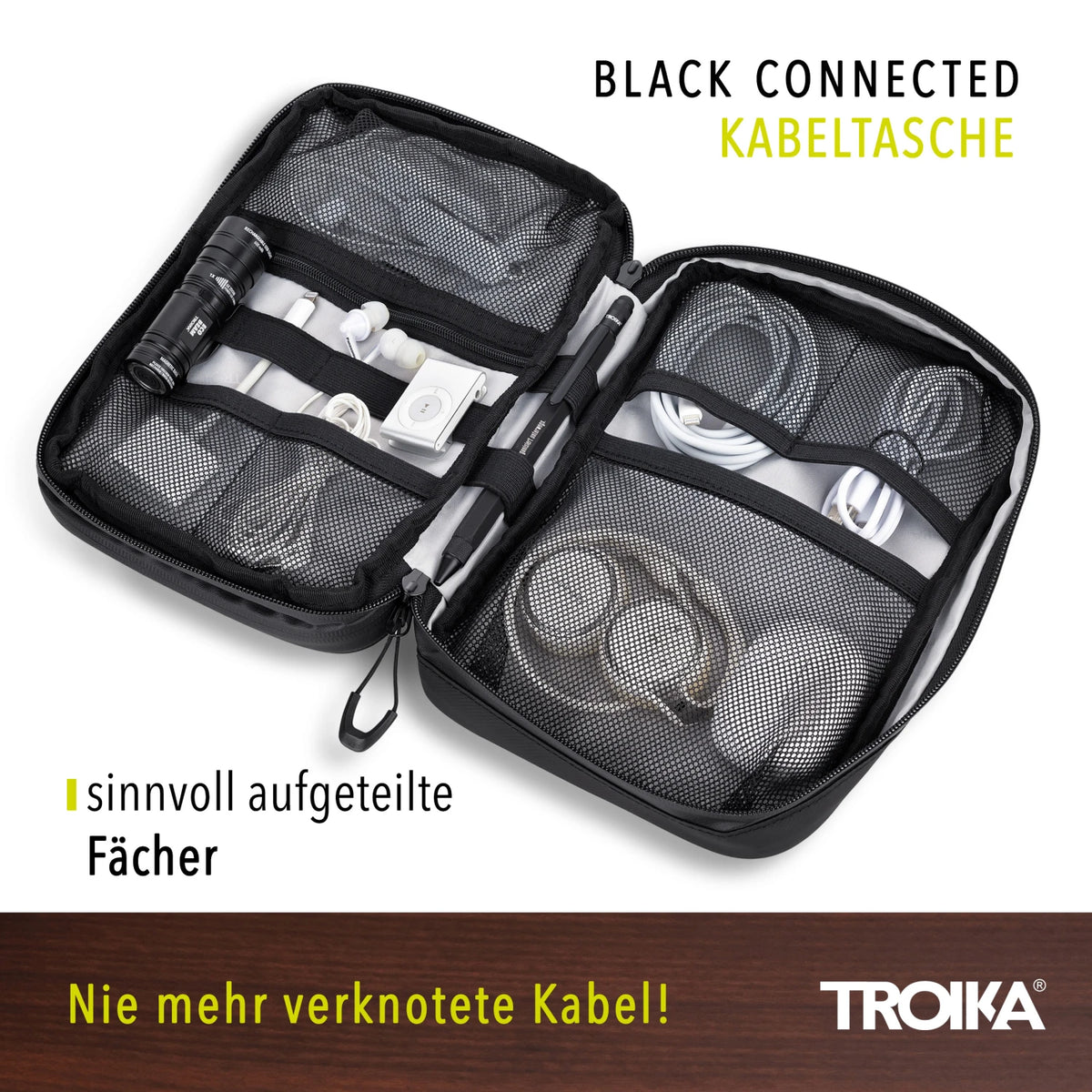 TROIKA BLACK CONNECTED
