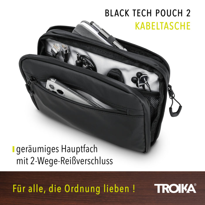 TROIKA BLACK TECH POUCH 2
