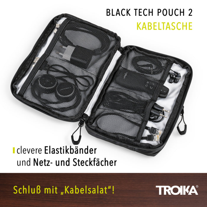 TROIKA BLACK TECH POUCH 2