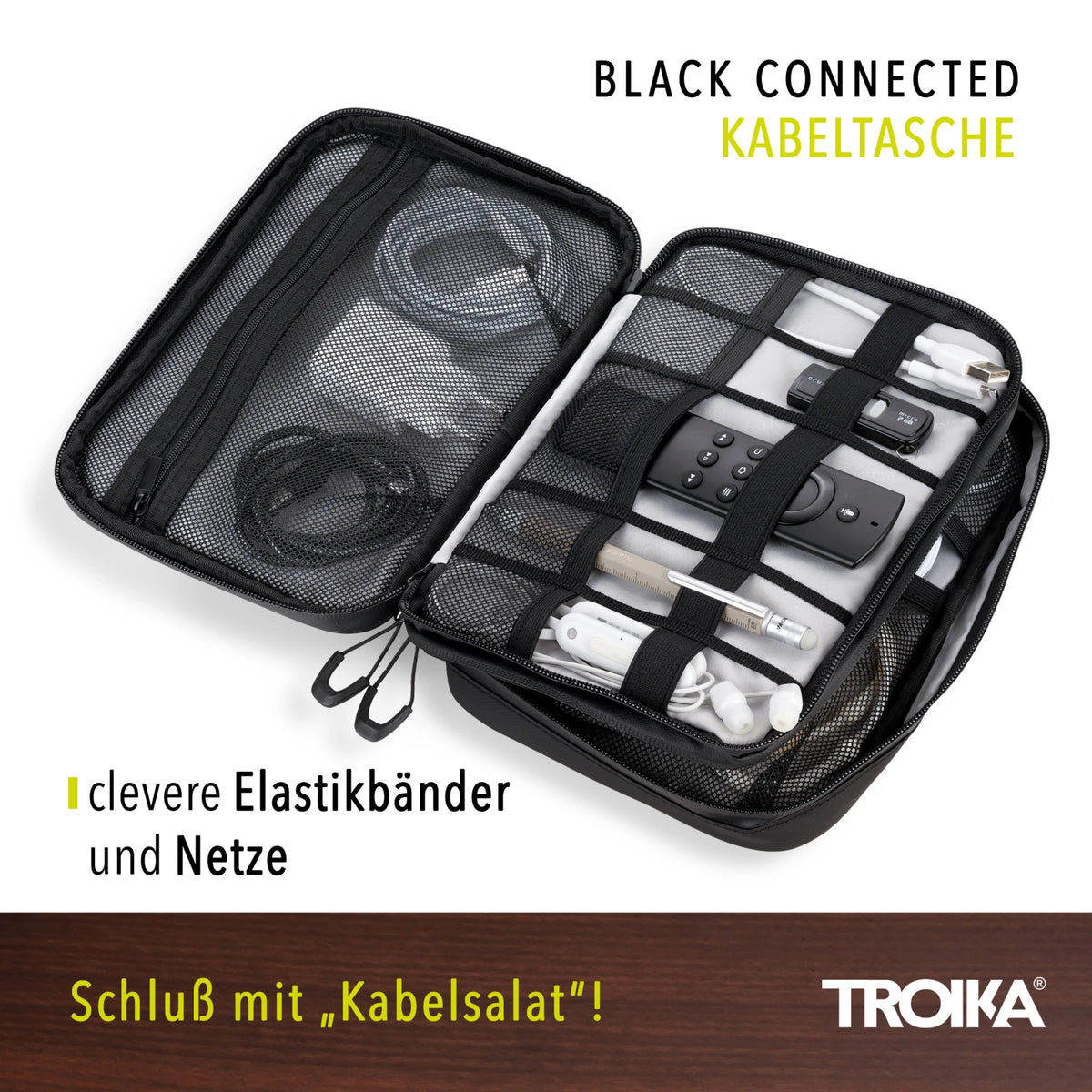 TROIKA BLACK CONNECTED