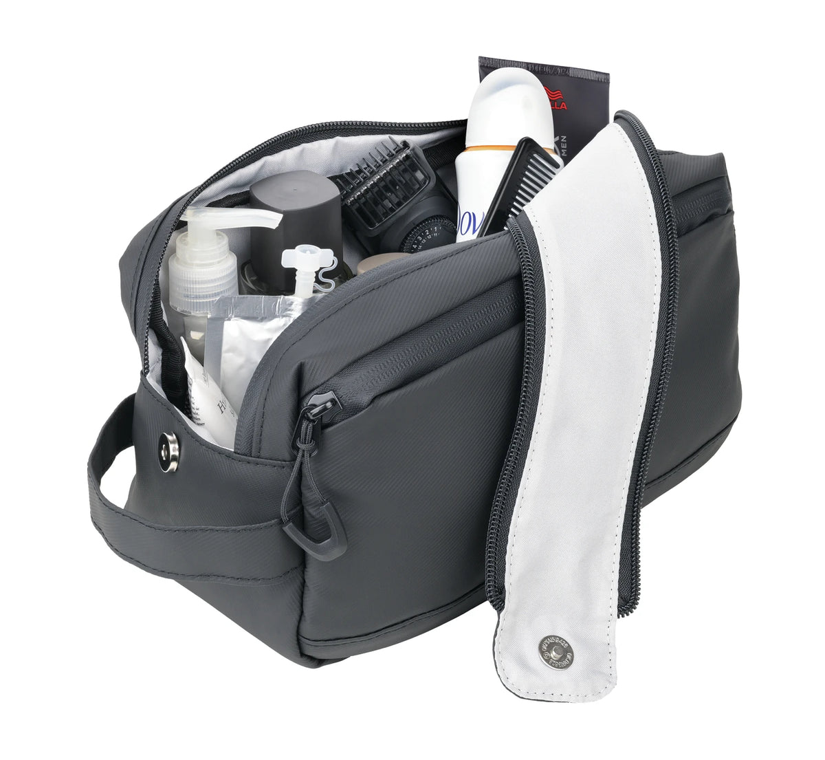 TROIKA BLACK WASHBAG 2