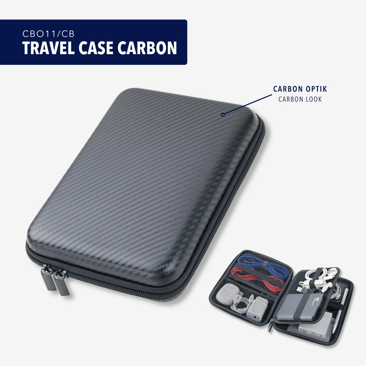 TRAVEL CASE CARBON